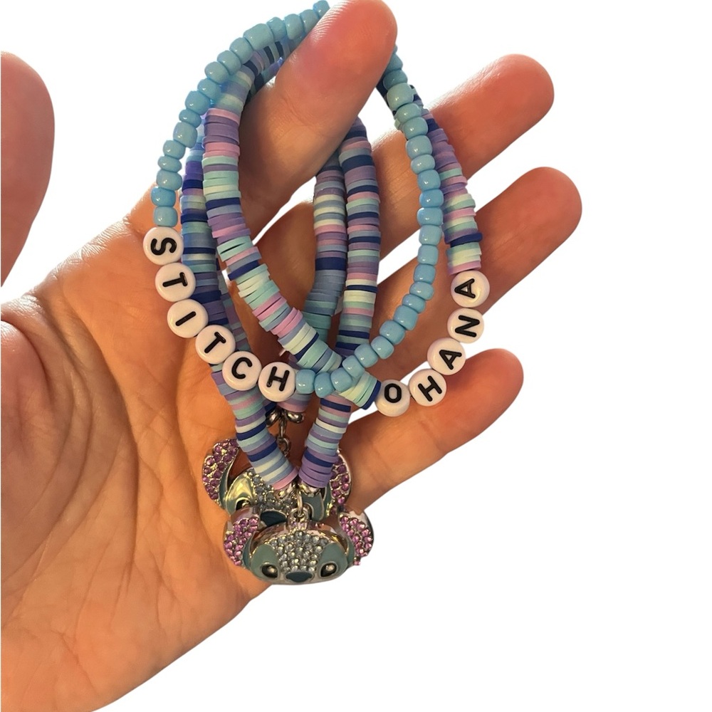 Disney Lilo & Stitch Bracelets Mom & Daughter Matching Bracelets